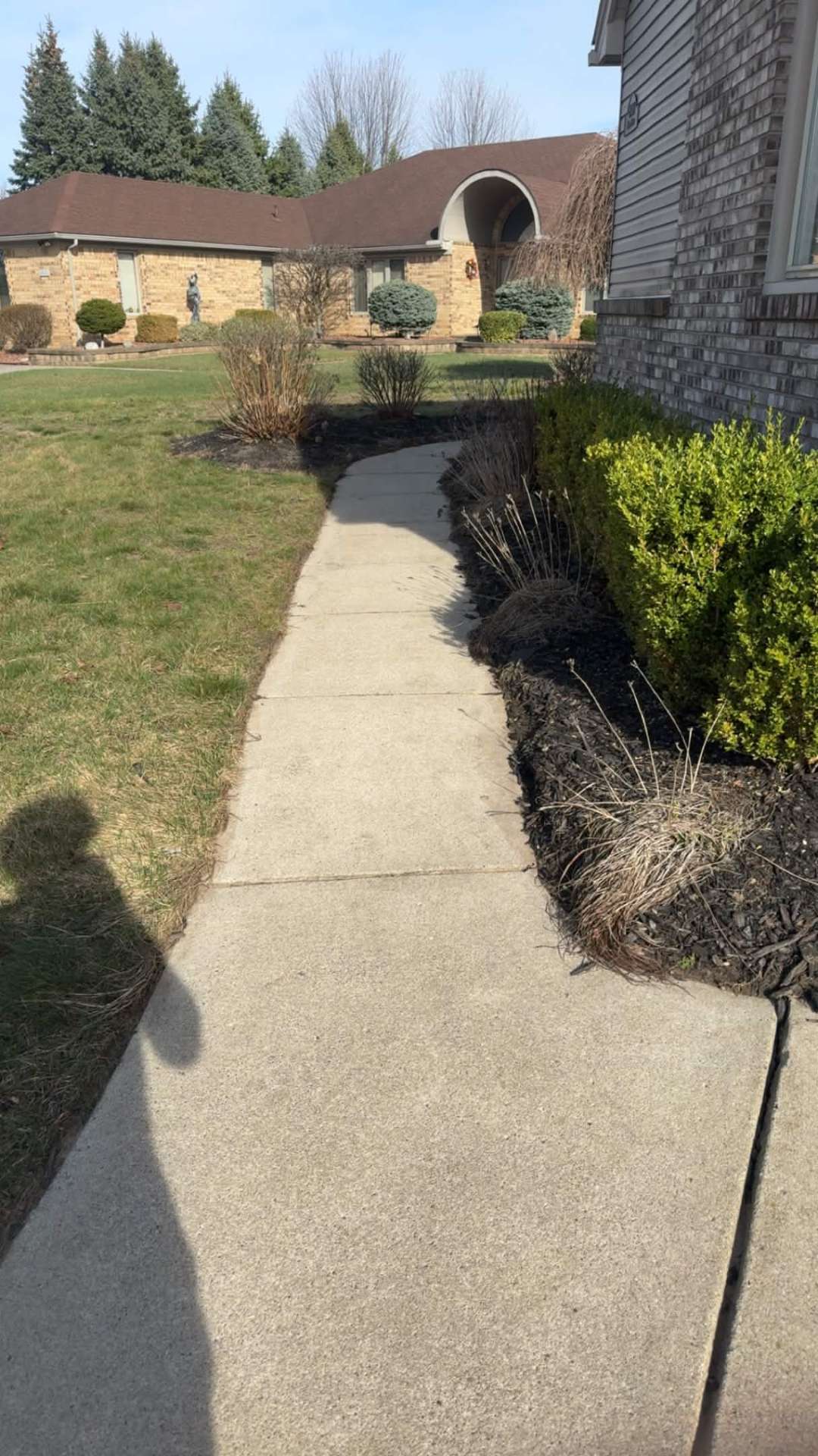 After: Front walkway · Shelby Twp
